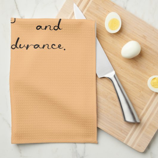 塩水魚釣り。 キッチンタオル (四つ折り)