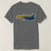 塩水魚 Tシャツ (デザイン正面)