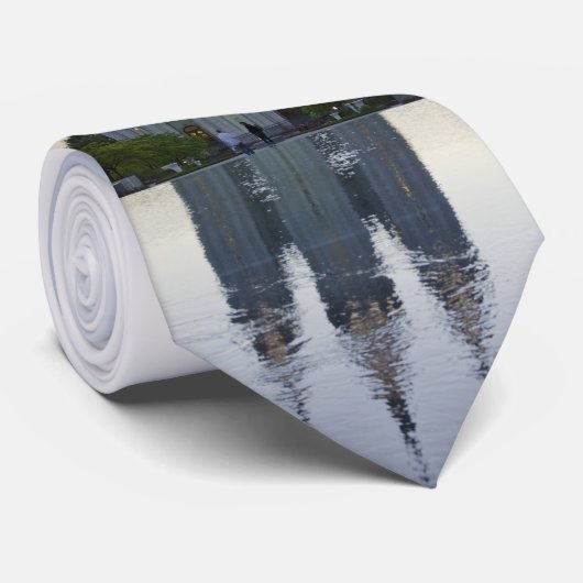 塩湖の寺院の夕べ ネクタイ (ロール)