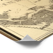 塩湿地と干潟 ポスター (角)