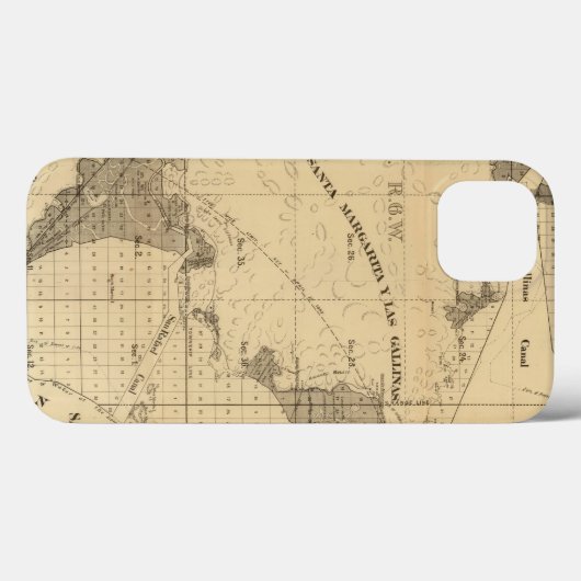 塩湿地と干潟 Case-Mate iPhoneケース (裏面 (横))