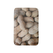 塩漬けにしたピーナッツが殻に入っている バスマット (正面縦)