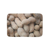 塩漬けにしたピーナッツが殻に入っている バスマット (正面)