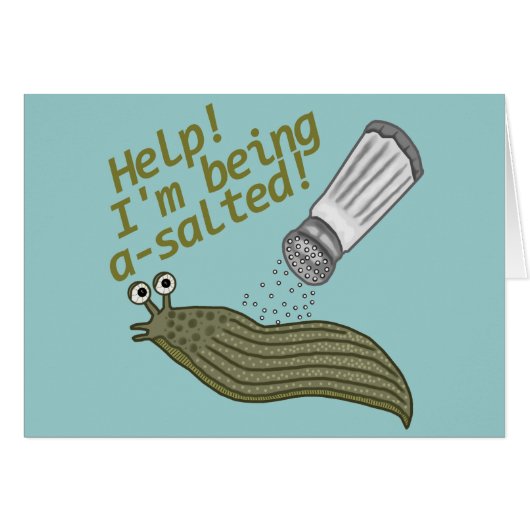 塩漬けのナメクジ (正面横)