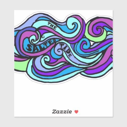 塩漬けカスタムビニールのシール シール (シート)