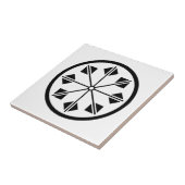 塩灘の車輪 タイル (側面)