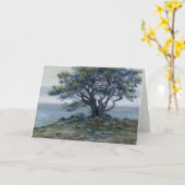 「塩点の木」 カード (黄色い花)