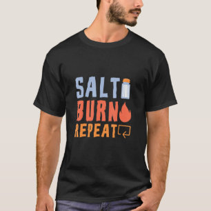 塩焼き繰り返し超自然S超自然引用文 Tシャツ
