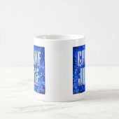 塩素の麻薬常習者 コーヒーマグカップ (中央)
