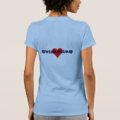 塩素は私の香水です Tシャツ (裏面)