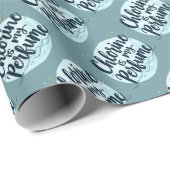 塩素は私の香水スイミングおもしろい引用文 ラッピングペーパー (ロールコーナー)