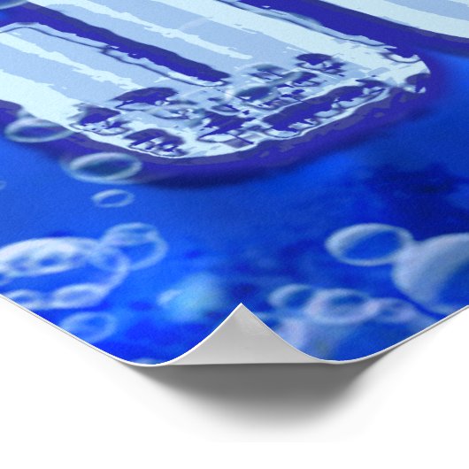 塩素中毒1ポスター ポスター (角)