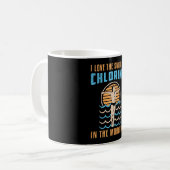 塩素水泳泳ぐ泳ぐ人の匂いが好き コーヒーマグカップ (正面左)