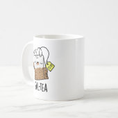 塩茶 笑えるお茶のダジャレ コーヒーマグカップ (正面左)