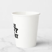 塩辛いなよ、ジャーキーになれよ 紙コップ (左)