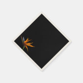 塩辛いキストロピカルデコールバードオブパラダイス スタンダードカクテルナプキン (角)