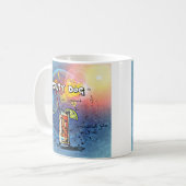 塩辛いドッグカクテル(12ドリンクレシピセットの#6) コーヒーマグカップ (正面左)