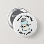 塩辛いパンはソディおいしいナトリウムパおもしろいンである 缶バッジ (正面&裏面)