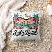 塩辛いビーチグラス クッション (ブランケット)