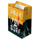 塩辛いビーチ感のある抱き枕 ミディアムペーパーバッグ (裏面アングル)