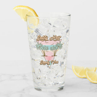 塩辛いヘアサンディトゥートトロピカルサマービーチライフ タンブラーグラス
