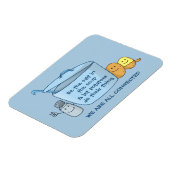 塩辛いポテトスープ マグネット (左側)