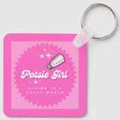 塩辛い世界に住むポッツィガール キーホルダー (裏面)