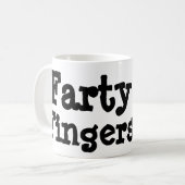 塩辛い指 コーヒーマグカップ (正面左)