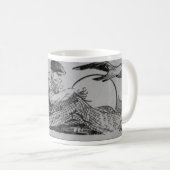 塩辛い歴史のマグカップ コーヒーマグカップ (正面右)