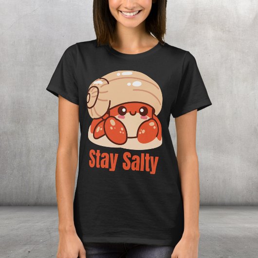 塩辛い滞在 Tシャツ
