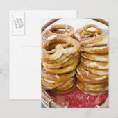 塩辛い焼いた食品 ポストカード (正面/裏面)