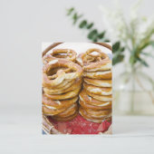 塩辛い焼いた食品 ポストカード (スタンド正面)