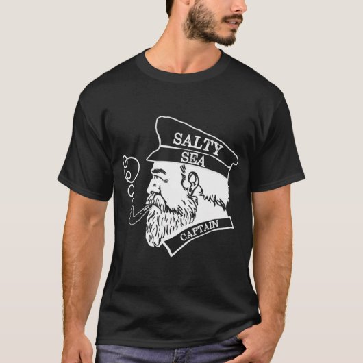塩辛い船長 Tシャツ (正面)