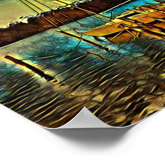 塩辛い虎 ポスター (角)