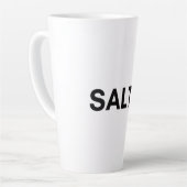 塩辛い カフェラテマグ (左アングル)