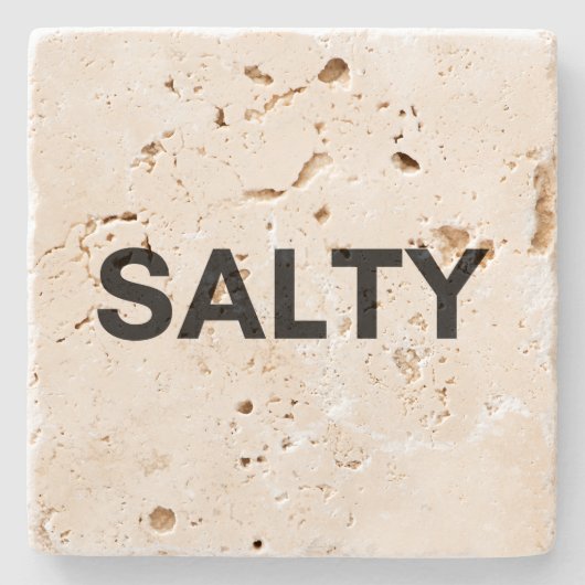 塩辛い ストーンコースター (正面)