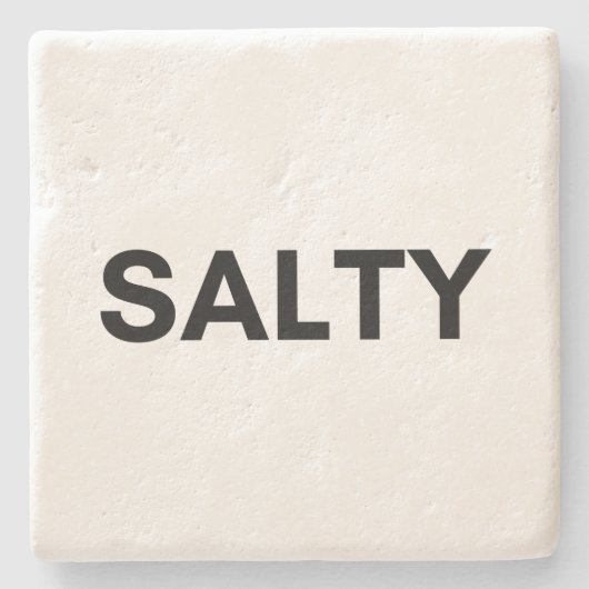 塩辛い ストーンコースター (正面)