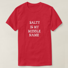 塩辛い Tシャツ