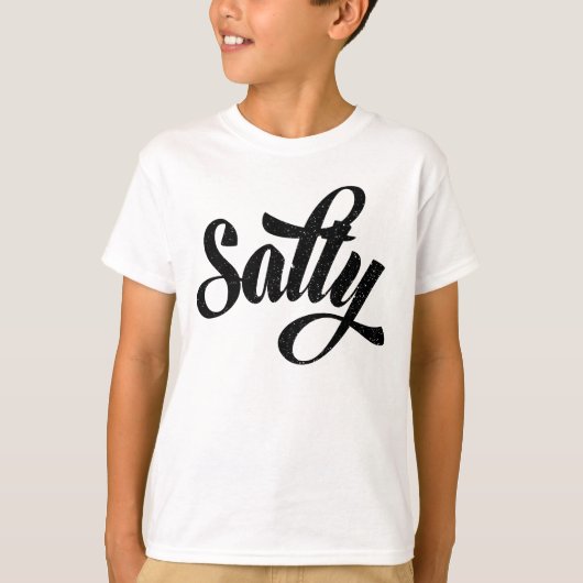 塩辛い Tシャツ (正面)