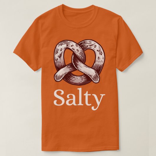 塩辛おもしろいいTシャツ Tシャツ (デザイン正面)