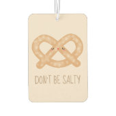 塩辛くかわいいプレおもしろいッツェルのフードユーモア カーエアーフレッシュナー (裏面)