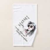 塩辛く反抗的な バスタオルセット (ハンドタオル)