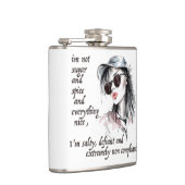 塩辛く反抗的な フラスク (右)