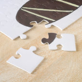 塩辛チョコレート被覆プレッツェルスティックジャンクフード ジグソーパズル (側面)