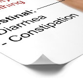 塩酸トラマドールの副作用チャート ポスター (角)