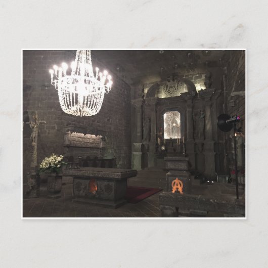 塩鉱山 ポストカード (正面)