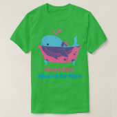 塩鯨 Tシャツ (デザイン正面)