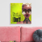 塵が立ち上がらぬ キャンバスプリント (インサイチュ (リビング))