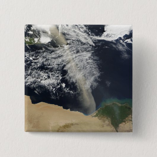 塵が立つ 缶バッジ (正面)