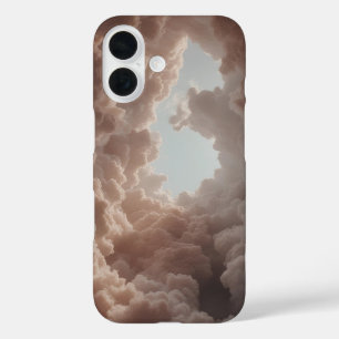 塵に舞う雲の渦 iPhone 16ケース